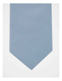 Core Silk Tie in Silver Grey