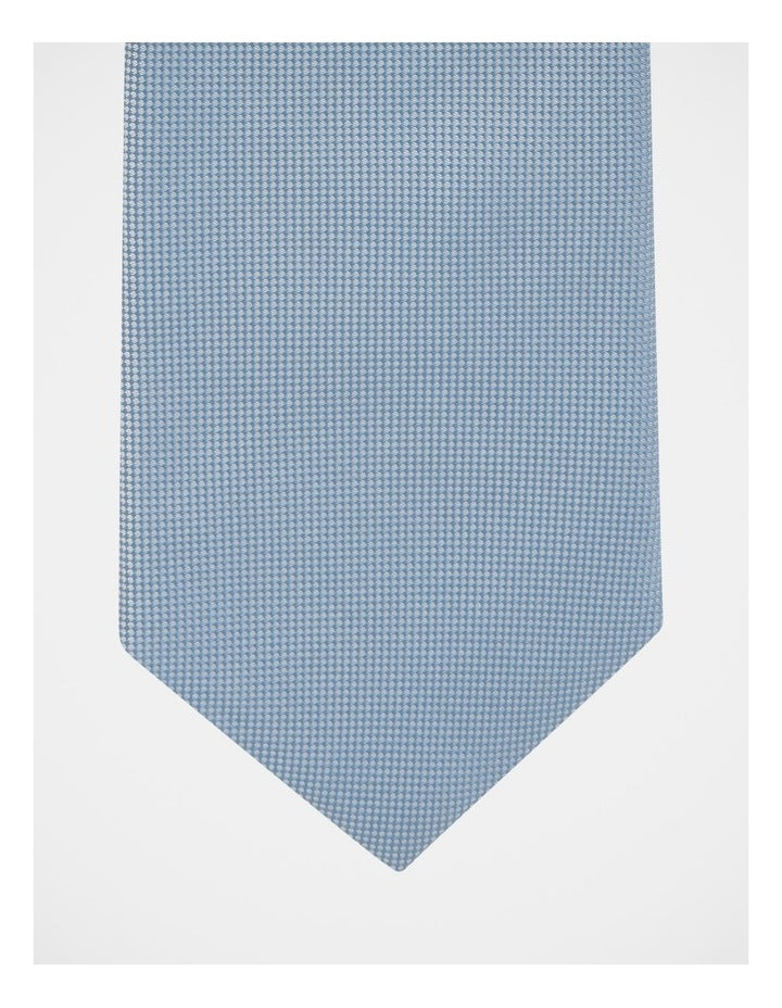 Core Silk Tie in Silver Grey