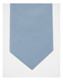 Core Silk Tie in Silver Grey