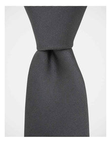 Core Silk Tie in Charcoal