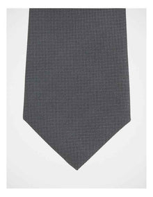 Core Silk Tie in Charcoal
