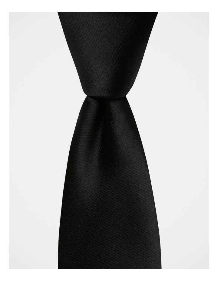 Core Poly Tie in Black