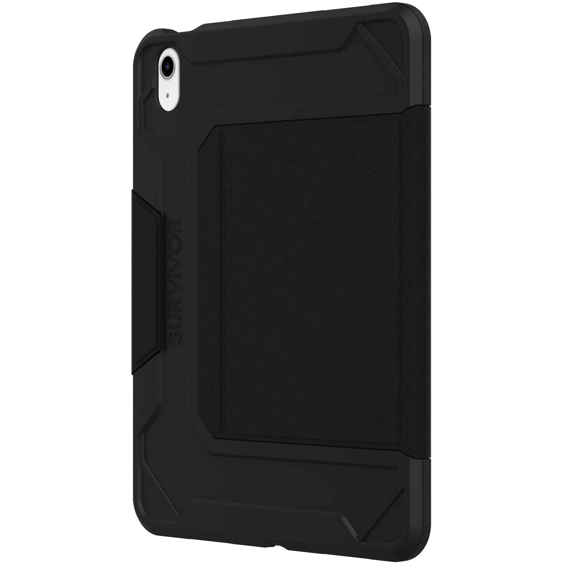 Griffin Survivor Rugged Folio Case for iPad A16/10.9" (Black)