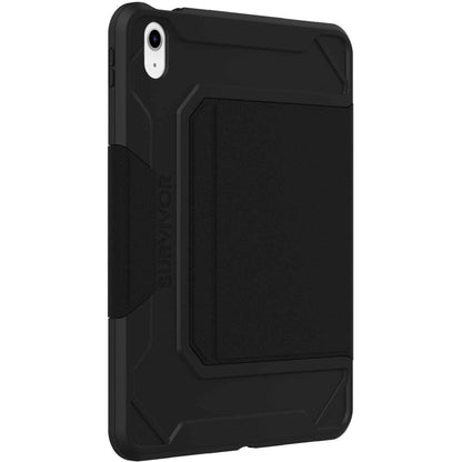 Griffin Survivor Rugged Folio Case for iPad A16/10.9" (Black)