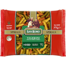 San Remo Spirals Vegeroni 375g