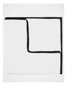 Classic Pocket Square in White
