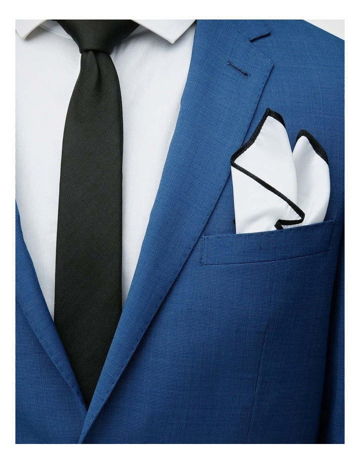 Classic Pocket Square in White