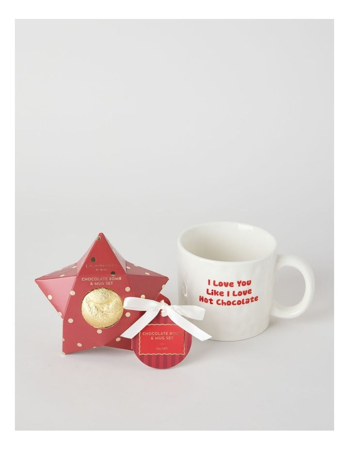 Flavoursome Cocoa & Marshmallows Mug Set 86g