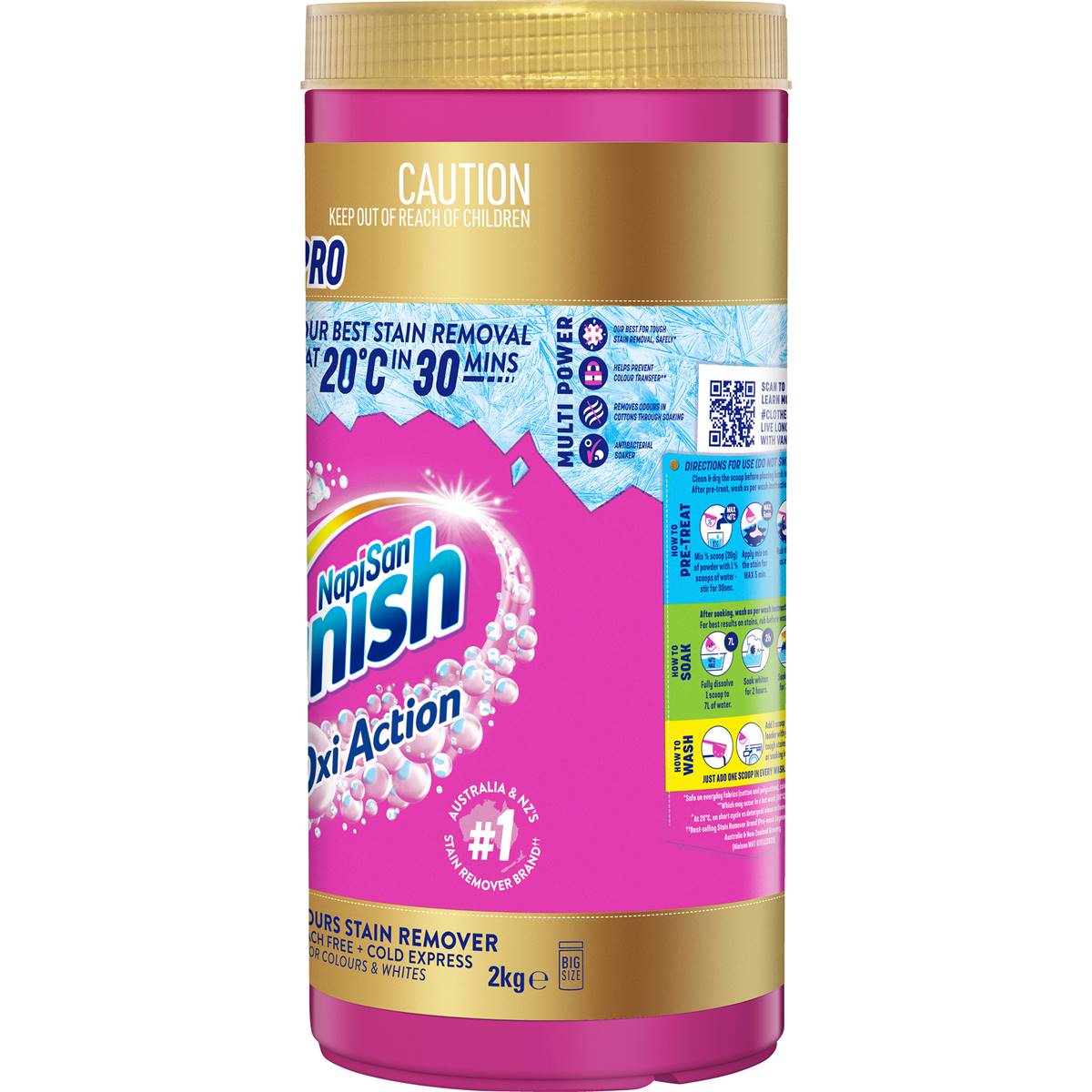 Vanish Gold Pro Stain Remover Powder 2kg
