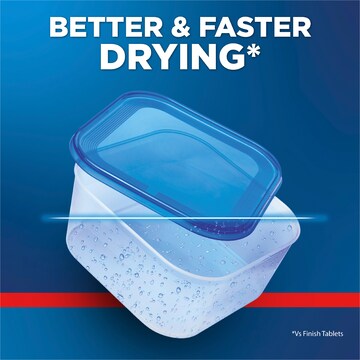 Finish Rinse & Shine Dishwashing Aid Wet Dishes 800mL