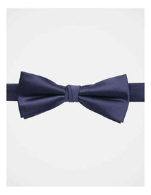 Solid Bow Tie in Navy