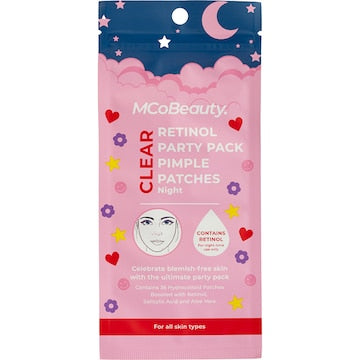 MCoBeauty Clear Retinol Party Pimple Patches Night 36 pack