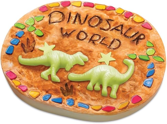 Mould & Paint Dino Stone by 4M Art and Craft for Dinosaur and Dragon Theme Clearance 5yrs+