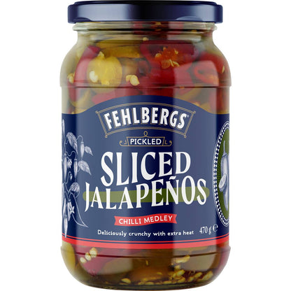 Fehlbergs Jalapenos & Chilli Mix 470g