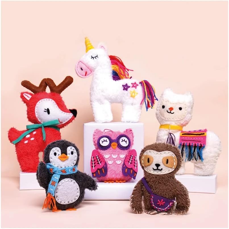 Avenir Penguin Sewing Doll Kit Art and craft for kids Gifting Idea for 6yrs+
