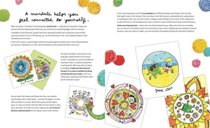 The Colour Monster Mindfulness Wellbeing Colouring Activity Book with 45 Mandalas to Color (Paperback) by Anna Llenas 5yrs+