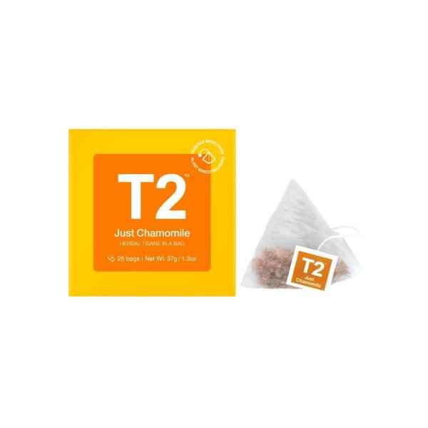 T2 JUST CHAMOMILE TEA BAGS 25PK