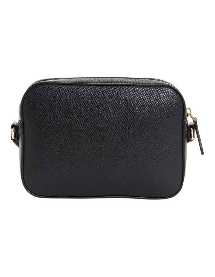 Kamryn Zip Top Crossbody Bag in Black