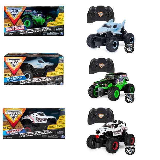 Monster Jam RC 1:24 Scale Remote Control Monster Truck Vehicle - Assorted