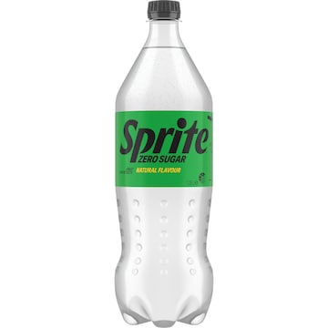 Sprite Zero Sugar Lemonade Soft Drink Bottle 1.25L