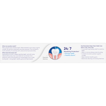 Sensodyne Daily Care Deep Clean Sensitive Toothpaste 100g