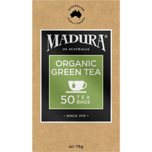 Madura Organic Green Tea Bags 50 Pack