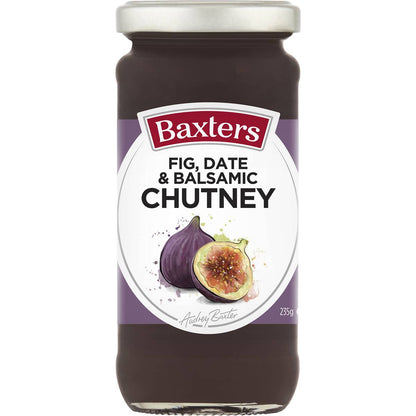 Baxter's Fig & Date Balsamic Chutney 235g