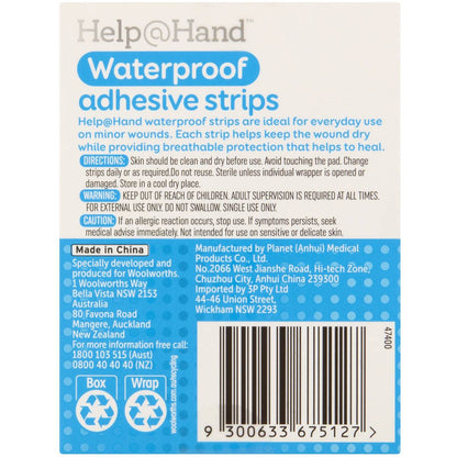 Help@Hand Waterproof Strips 20 Pack
