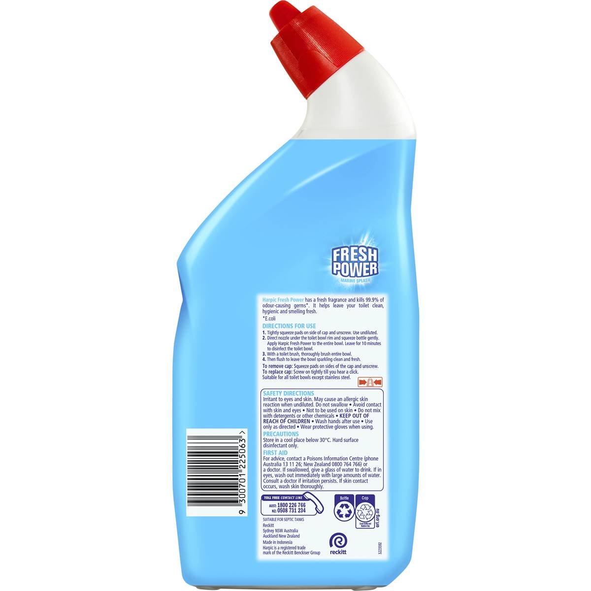 Harpic Fresh Power Marine Splash Toilet Cleaner 700ml