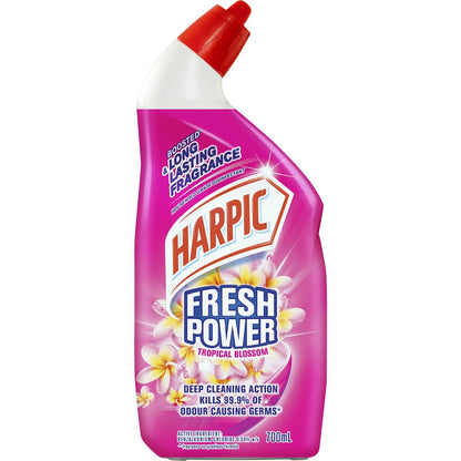 Harpic Fresh Power Tropical Blossom Toilet Cleaner 700ml