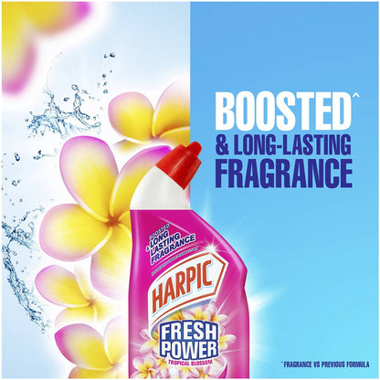 Harpic Fresh Power Tropical Blossom Toilet Cleaner 700ml