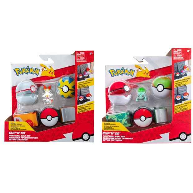 Pokemon Clip 'N Go Poke Ball Belt Set - Assorted*
