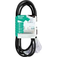 Decord Braided Extension Lead 3m (Black)
