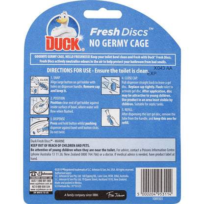 Duck Fresh Discs Toilet Cleaner Marine 36ml