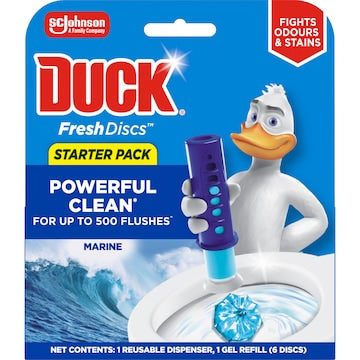 Duck Fresh Discs Toilet Cleaner Marine 36mL