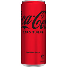 Coca-Cola Zero Sugar Soft Drink Mini Can 250mL
