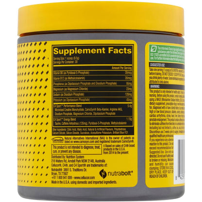 Cellucor C4 Sport Pre-Workout Powder Blue Raspberry 285g