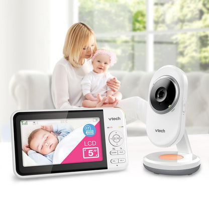 Vtech BM5250N 5" Full Colour Video & Audio Baby Monitor