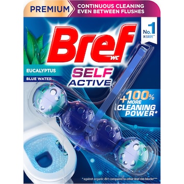 Bref Blue Active Eucalyptus Toilet Cleaner Block 50g