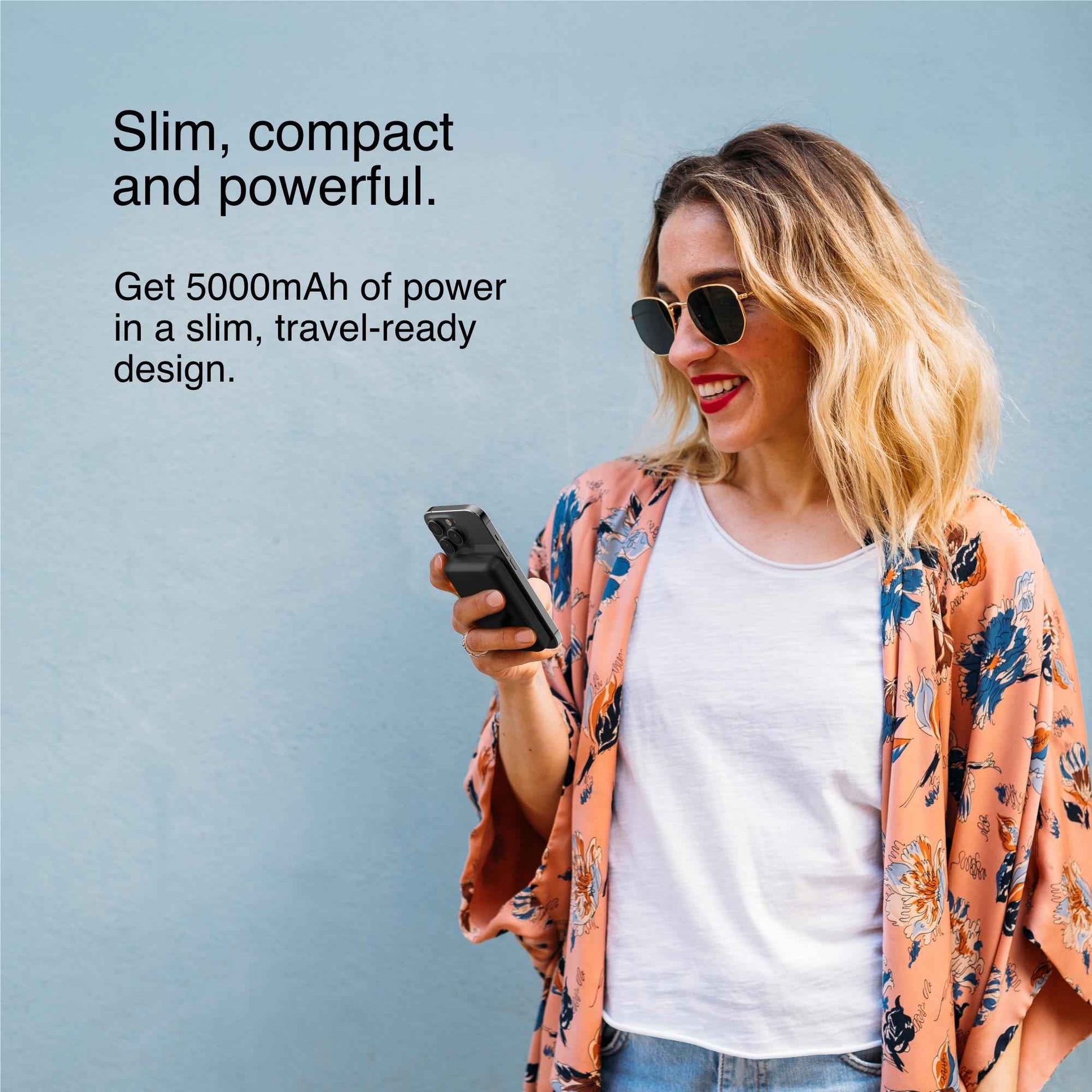 Belkin BoostUp Charge Magnetic Wireless Power Bank 5K + Stand (Black)