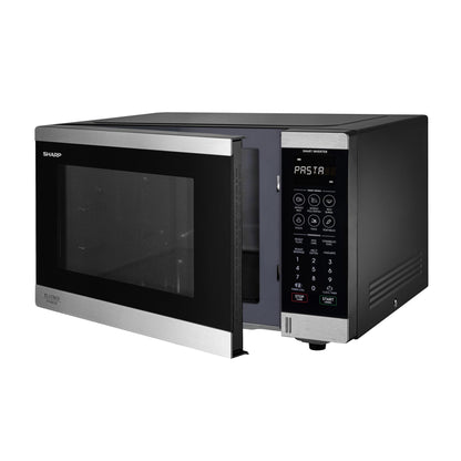 Sharp SM327FHS 32L 1200W Flatbed Microwave (Stainless Steel)