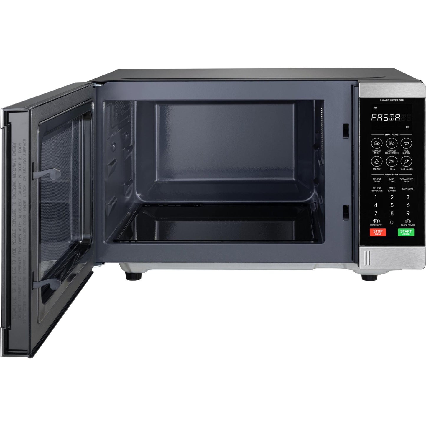 Sharp SM327FHS 32L 1200W Flatbed Microwave (Stainless Steel)