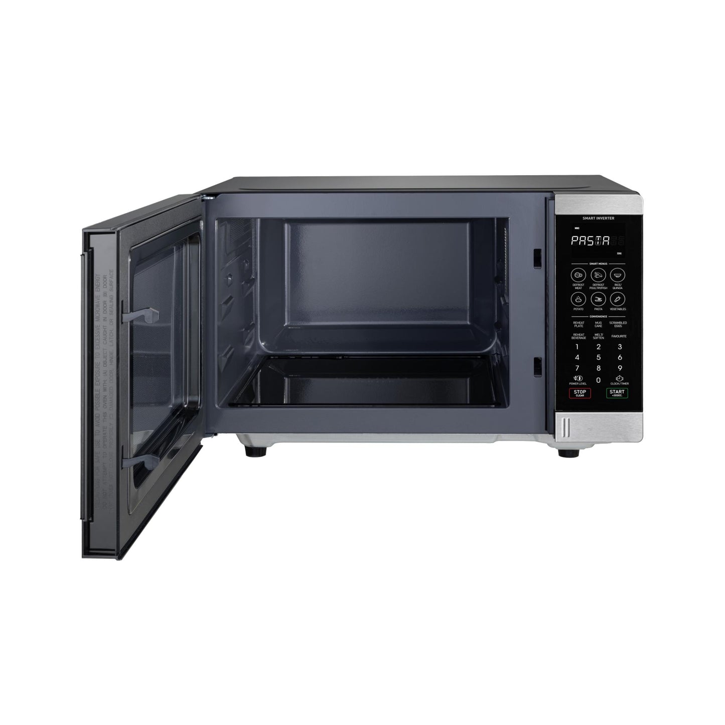 Sharp SM327FHS 32L 1200W Flatbed Microwave (Stainless Steel)