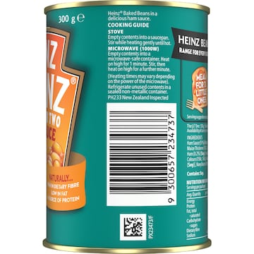 Heinz Beanz Canned Baked Beans In Ham Sauce 300g
