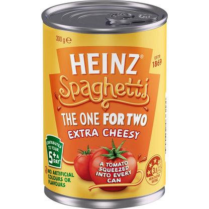 Heinz Extra Cheesy Canned Spaghetti Pasta 300g