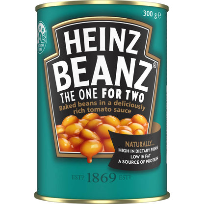 Heinz Beanz Canned Baked Beans In Tomato Sauce 300g