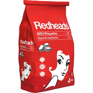 Redheads Classic Bbq Briquettes 4kg