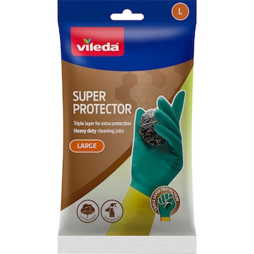 Vileda Super Protector Gloves Size L 1 pack