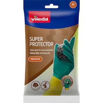 Vileda Super Protector Gloves Size M 1 pack
