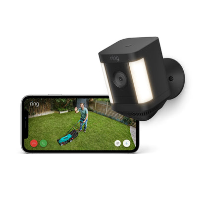 Ring Spotlight Cam Plus Battery (Black)